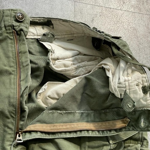 50s アメリカ軍 実物 M51 フィールドパンツ REGULAR SMALL 詳細写真7