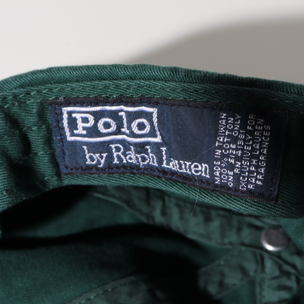 ポロラルフローレン 緑 6パネルキャップ Polo Ralph Lauren