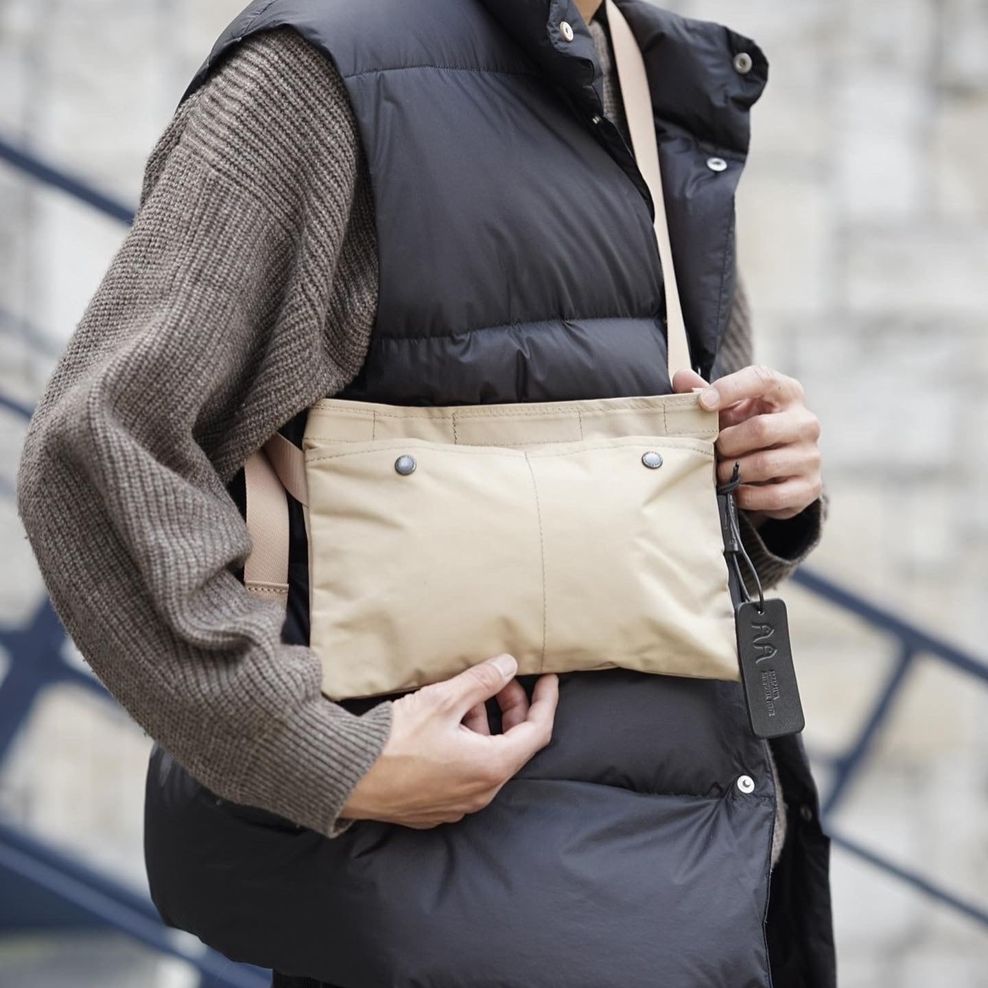 【amiacalva /アミアカルヴァ】MESSENGER BAG(S)