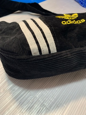 12867 adidas リメイク ショルダーバッグ再構築 手持ち肩掛けバック