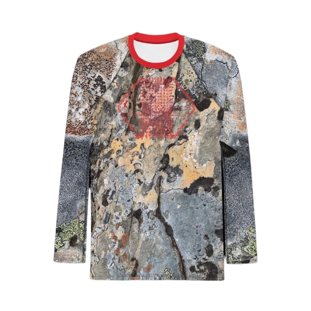 【Karl uni】Lichen numbers long sleeve c/s