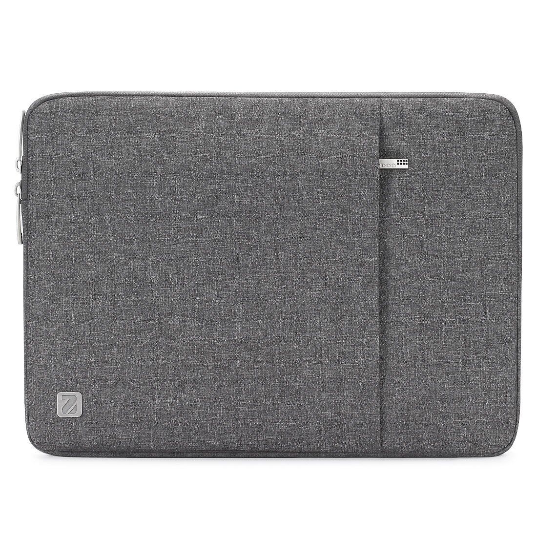 【在庫処分】NIDOO 10 インチ ラップトップスリーブ 撥水 タブレットケース 10.9 iPad 10 / 11 iPad Pro M2 M1 / 10.2 iPad 9 8 / 10.5 10.9 iPad Air/Surface Go 3 / 10 Tab M10 Plus / 10.5 Galaxy Tab A8 / 11 Galaxy Tab S8 ノートブック用 グレー