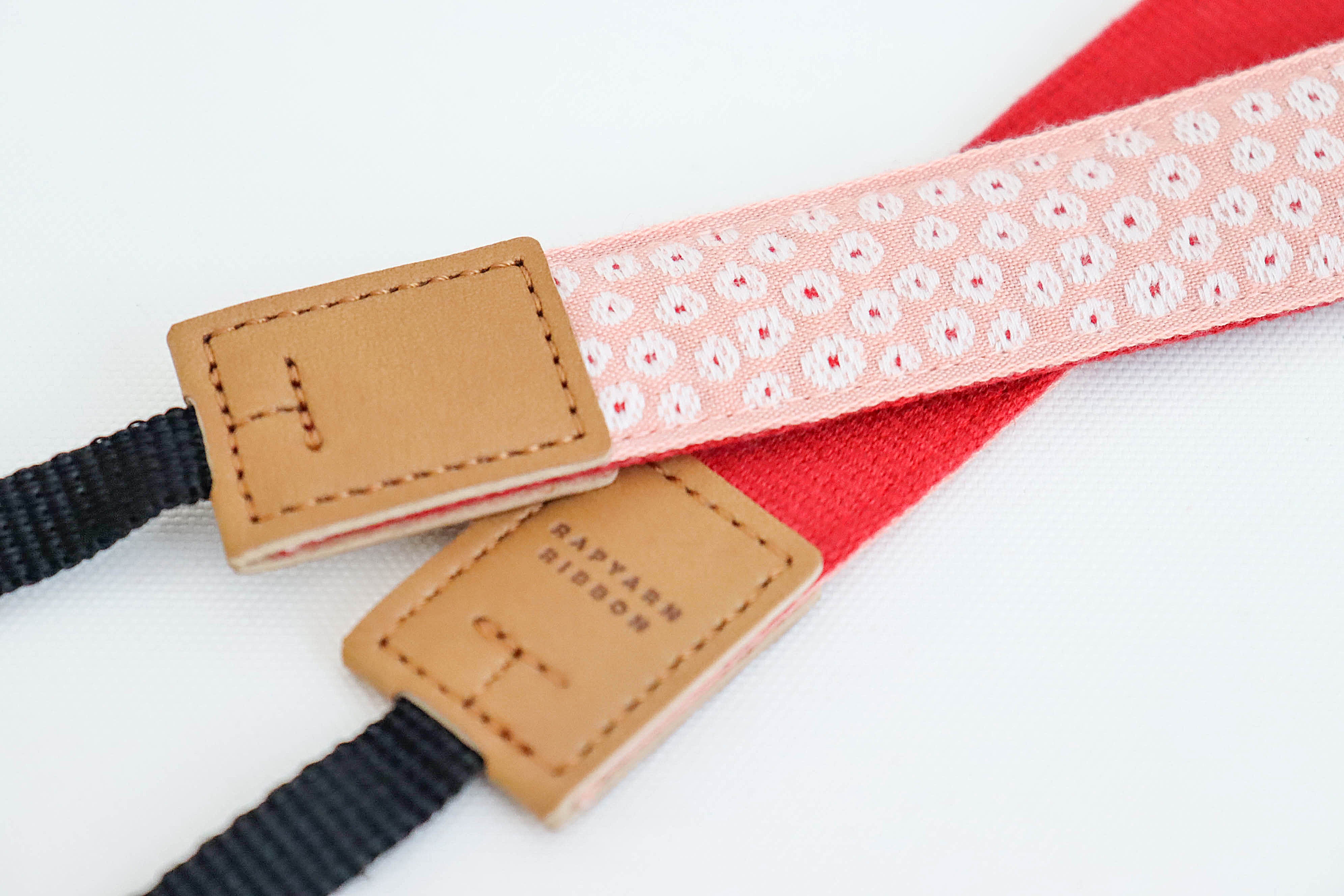 全5色 マーガレット柄 オリボンカメラストラップ | レピヤンリボン