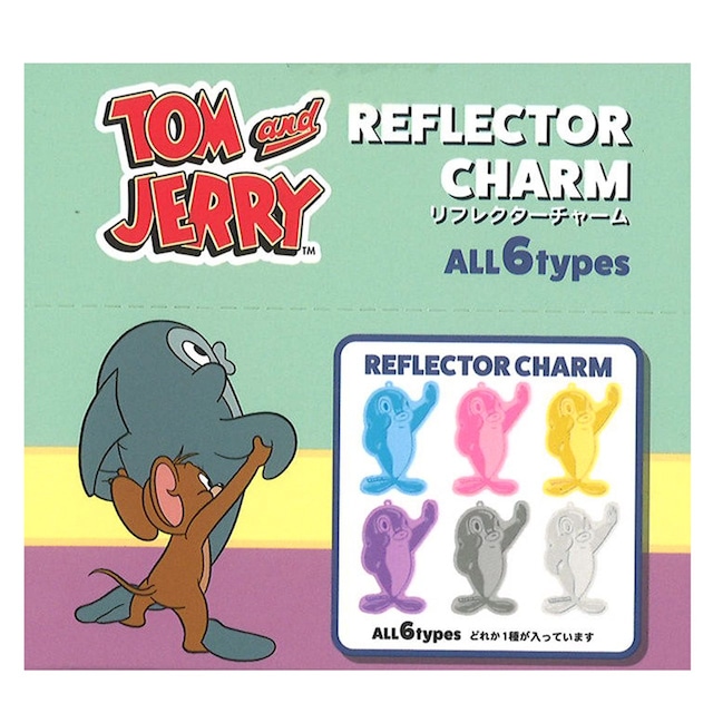 【ロット販売】【12入】ワーナーランダムリフレクターチャームトムとジェリー魚12P(8401368)