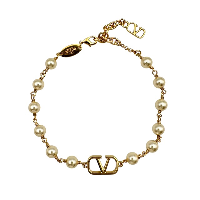 VALENTINO ヴァレンティノ パール ブレスレット 31282-202607