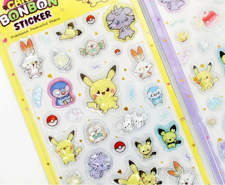 期間限定セール中』【韓国限定】ポケモン ポケピース CANDY BONBON 4種