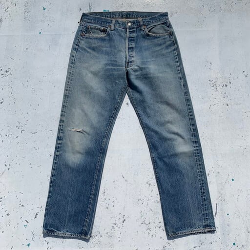 70's Levi's リーバイス 501 66後期 デニム 刻印6 スモールe バック 