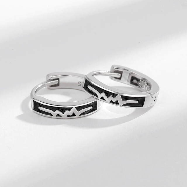 wavy line pierce (P40)