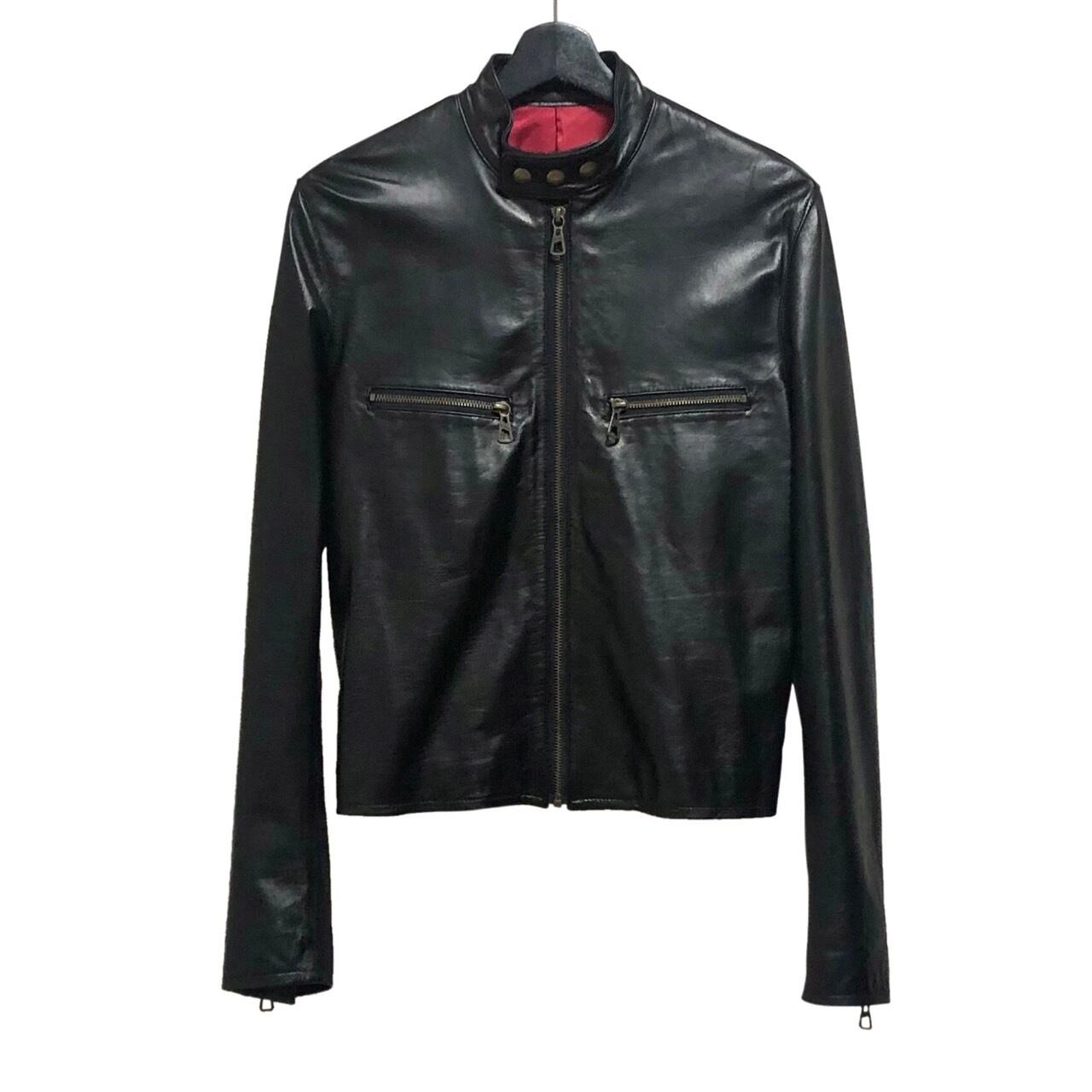 JEAN PAUL GAULTIER HOMME leather riders jacket | NOIR ONLINE