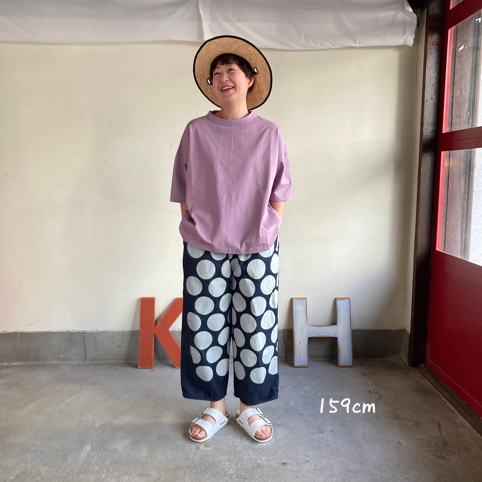 首まわりしっかり五分袖Tシャツ Girl'sTシャツ 62C42 サイズF | 快晴堂