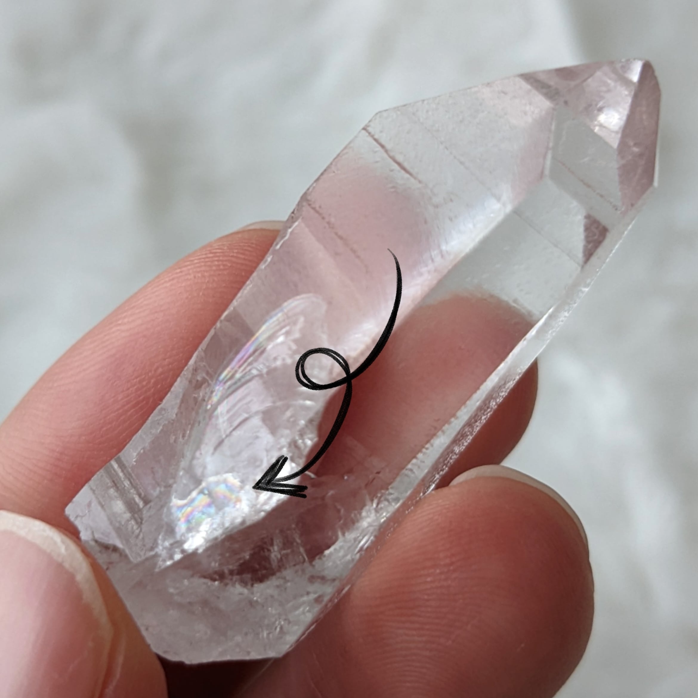 天然ローズクォーツ 5.03ct ルース 11×11×7mm 大粒 裸石 6mm×