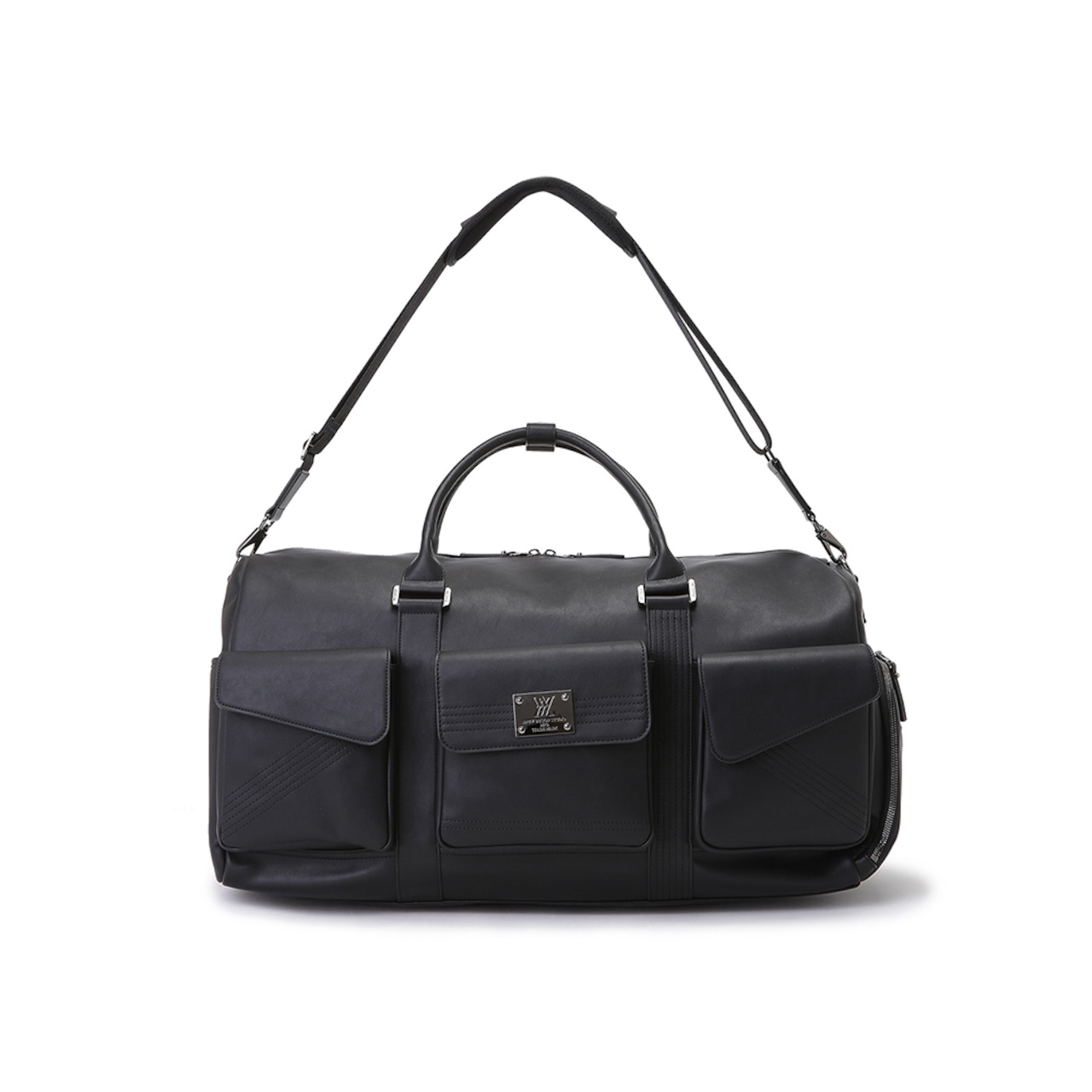 ANEW Passing Pocket Boston Bag [サイズ: F (AGDUUBB01BKF)] [カラー: BLACK]