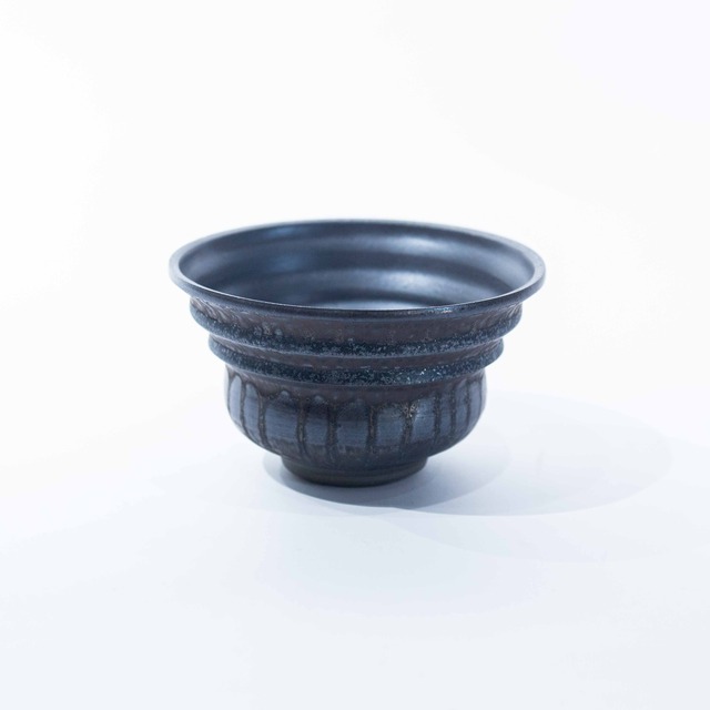 【新着】deracinefactory 閑野淳氏 6【最高の陶器鉢・高さ8cm 横幅14cm】