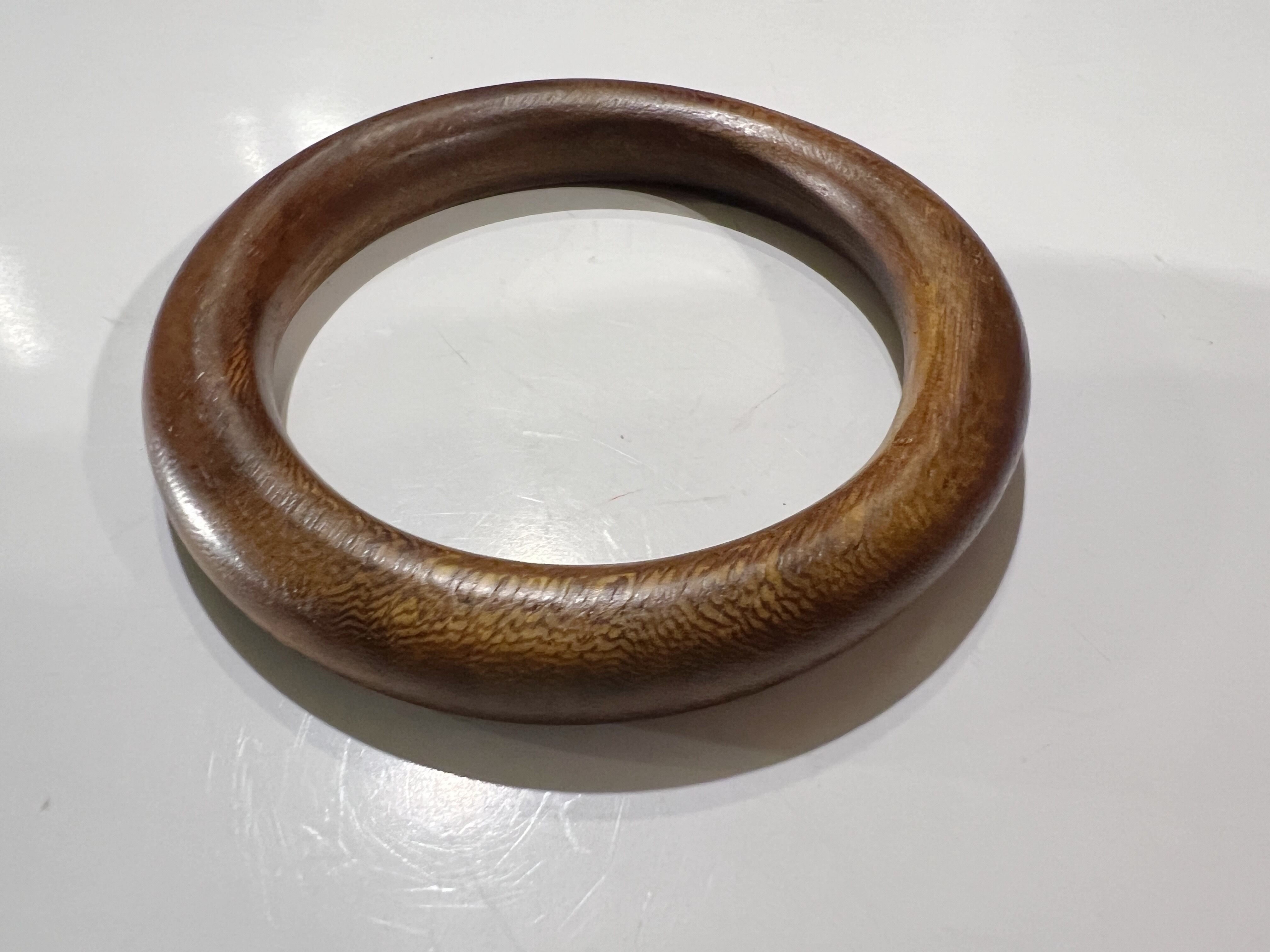 Vintage wood bangle