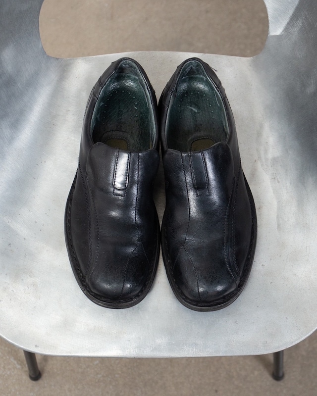 "Clarks" leather slip-on shoes / SIZE:UK8 1/2