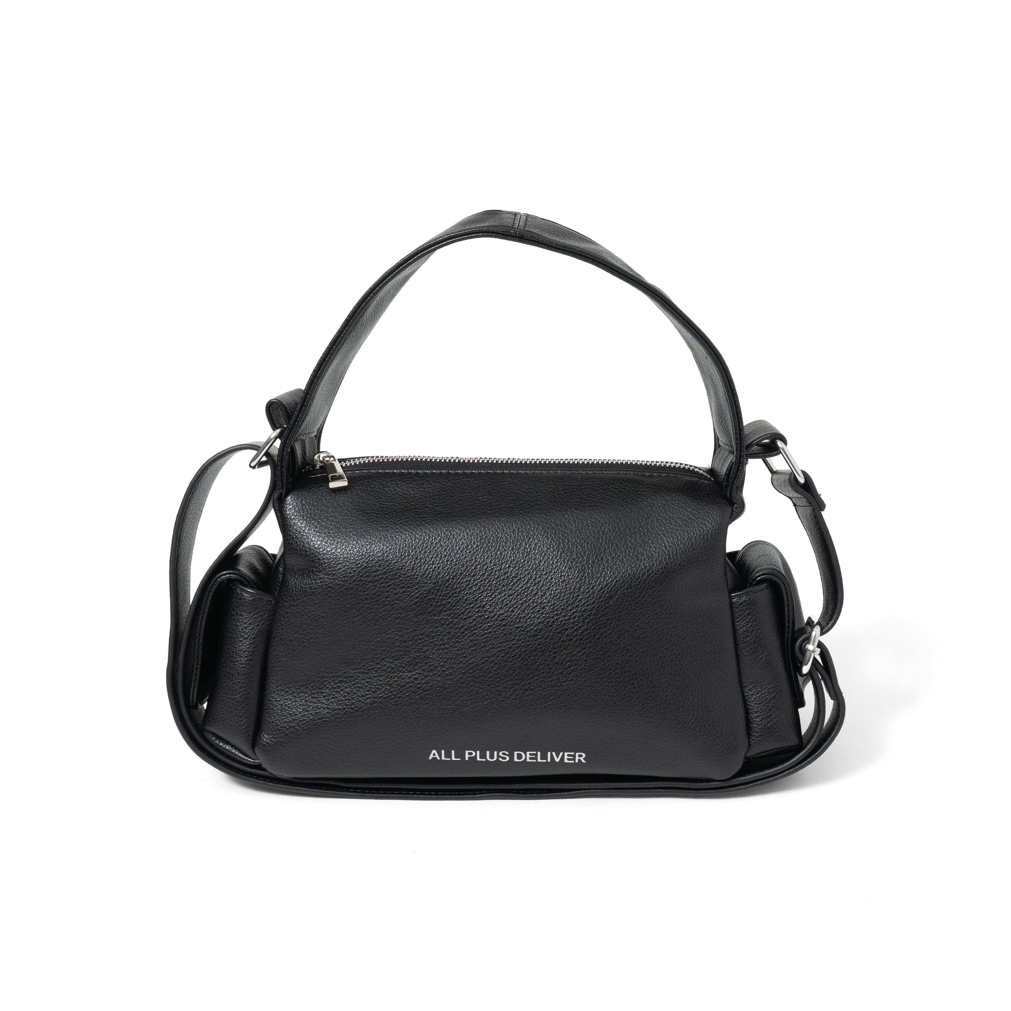 ALPSDR 2WAY LOGO SHOULDER BAG / BLACK