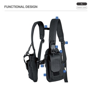 REINDEE LUSION 25AW N+1 多機能拡張タクティカル機能軽量チェストバッグベスト