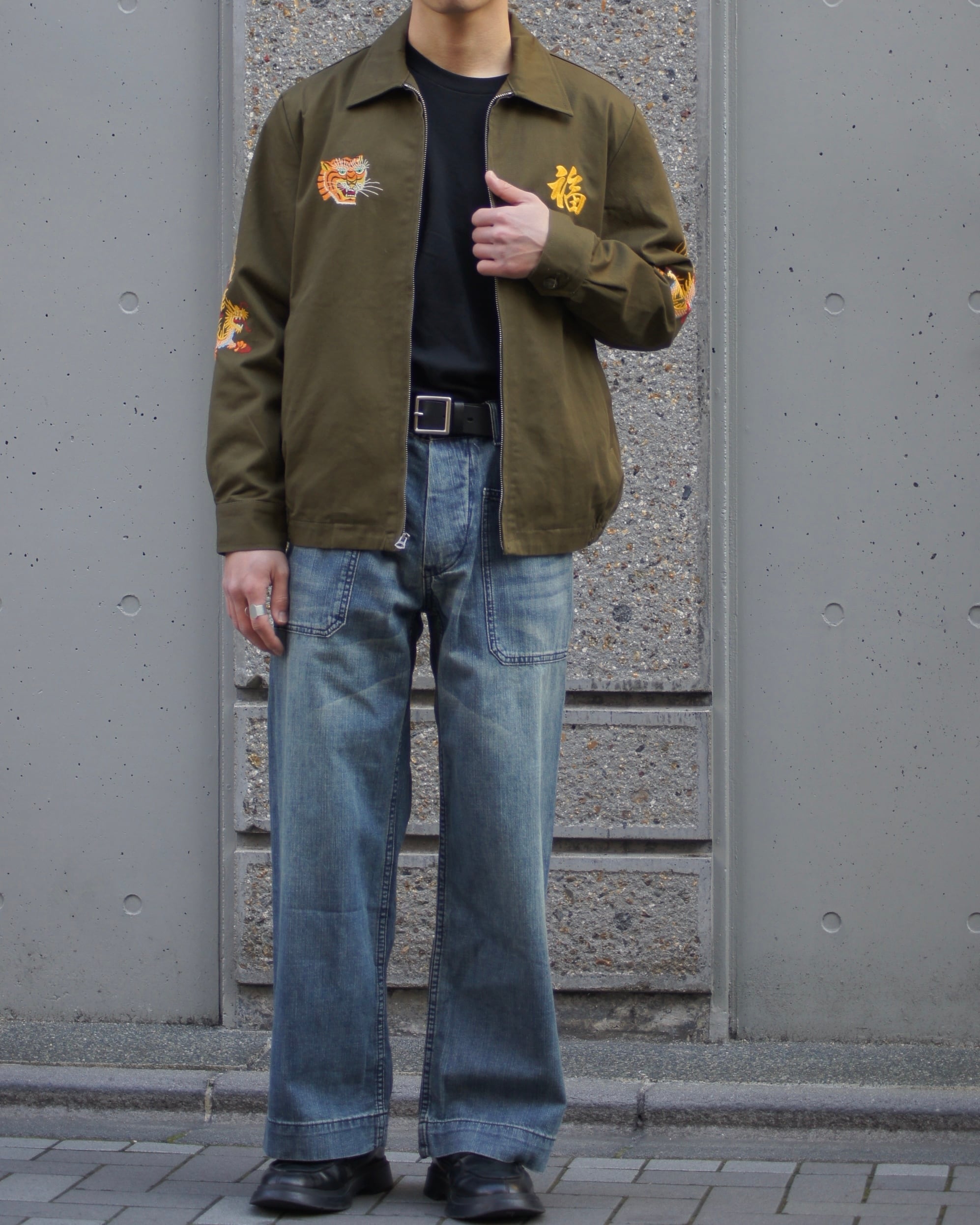 HOUSTON】VIETNAM JACKET / OLIVE | ROGER'S North land