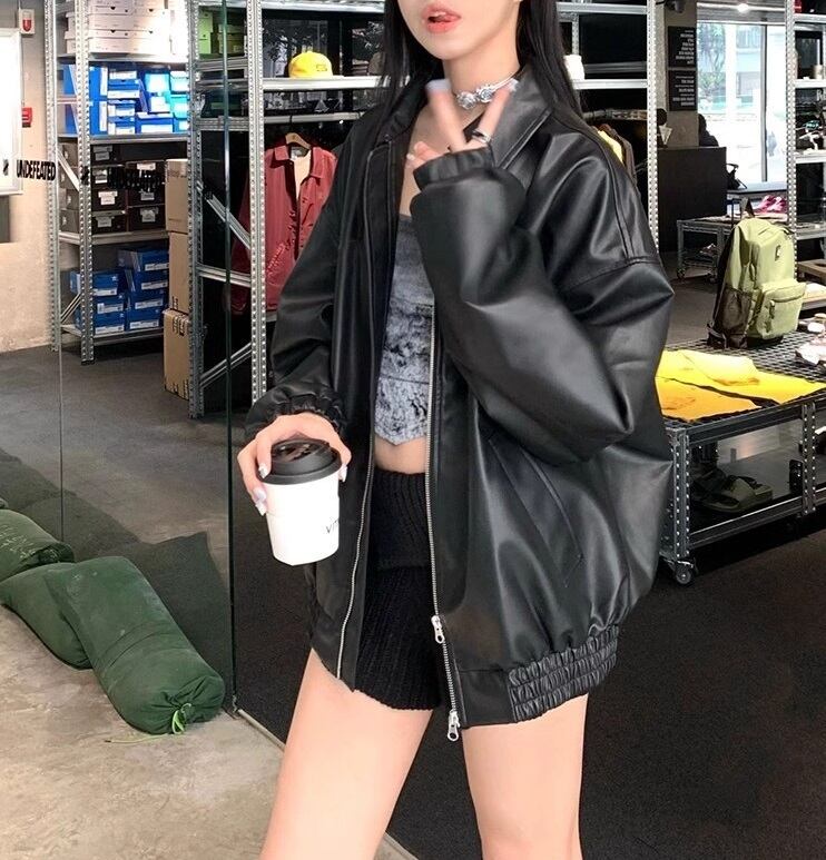 a*i様 黒いレザージャケット オーバーサイズ クロップド丈 1479951_21464384_k4.jpg?f=webp