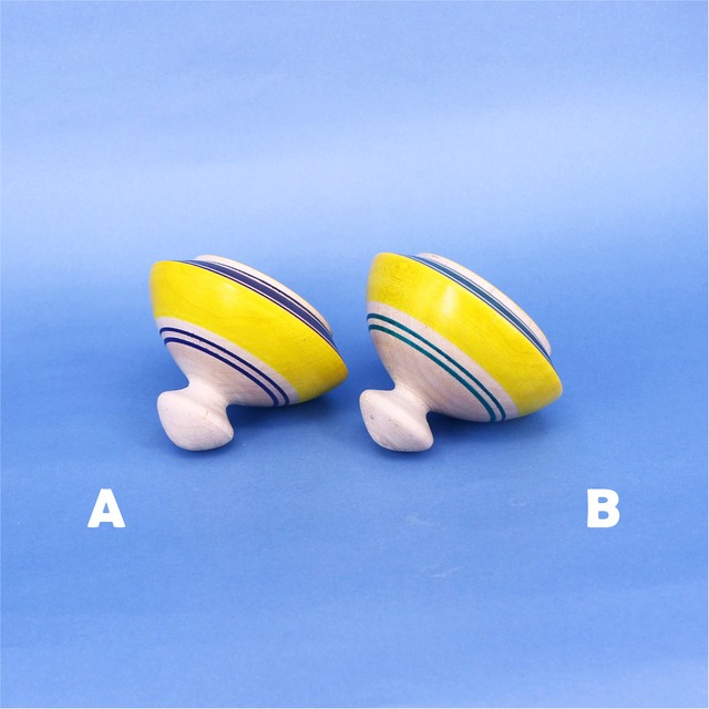 《 津軽系・小島利夏 工人 》ずぐり独楽（こま）　2寸5分