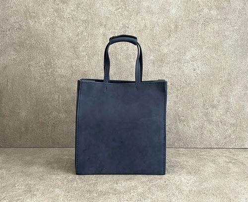 Kamibukuro bag blue gray 紙袋バッグ ブルーグレー <C>