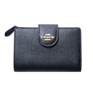 コーチ COACH 二つ折り財布 6390 IMBLK レディース アウトレット BLACK ブラック