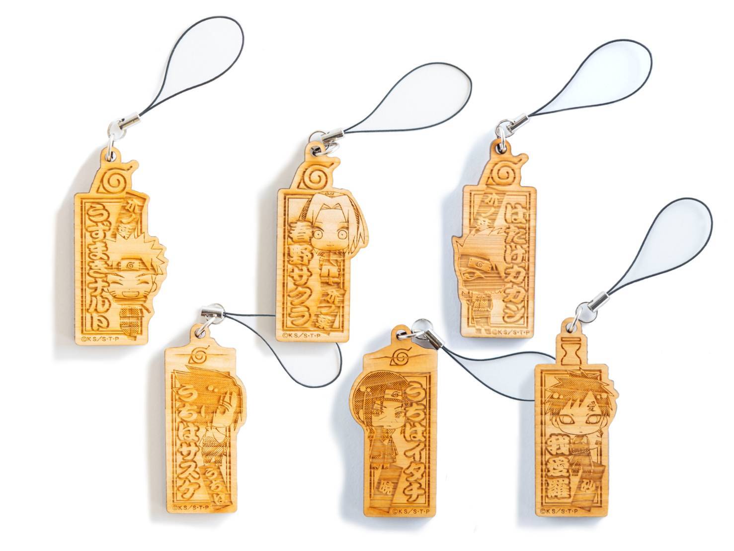 木製ストラップ 6種 ニジゲンノモリ オンラインショップ