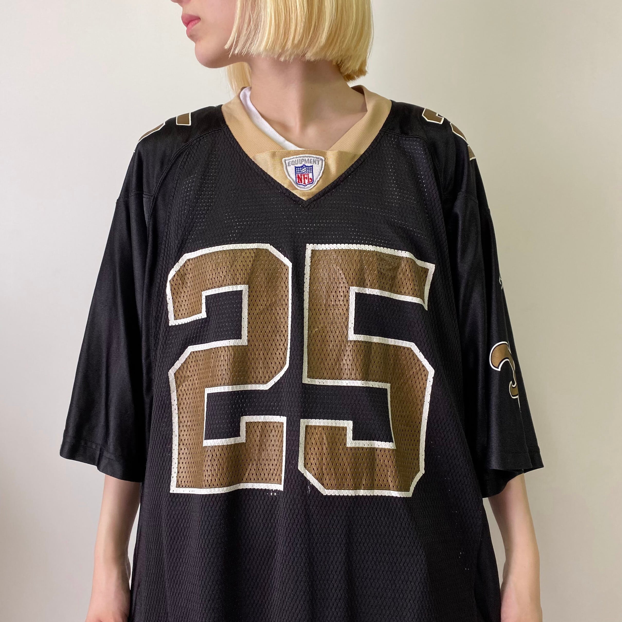 Reebok リーボック NFL ニューオーリンズ・セインツ レジーブッシュ 