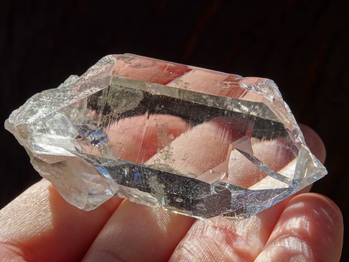インド メルー産 クリアポイント メルーの水晶（High Quality） ~透明なひかりの天使~ | 虹石屋
