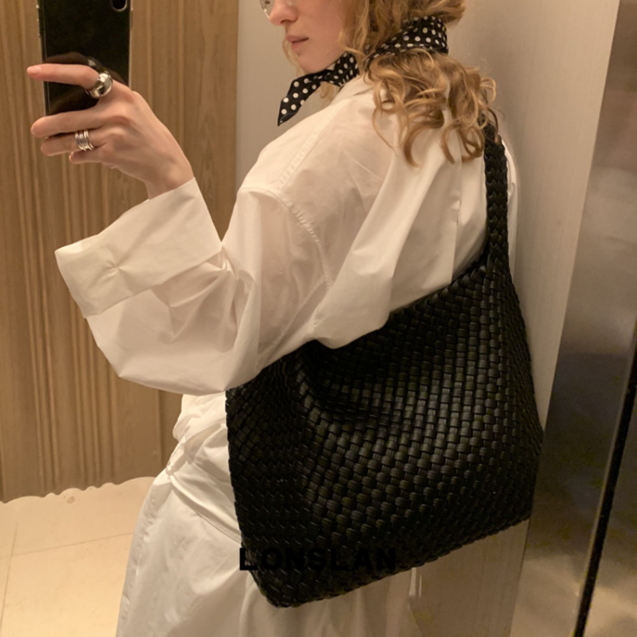 Saint-Germain Woven Bag F0593