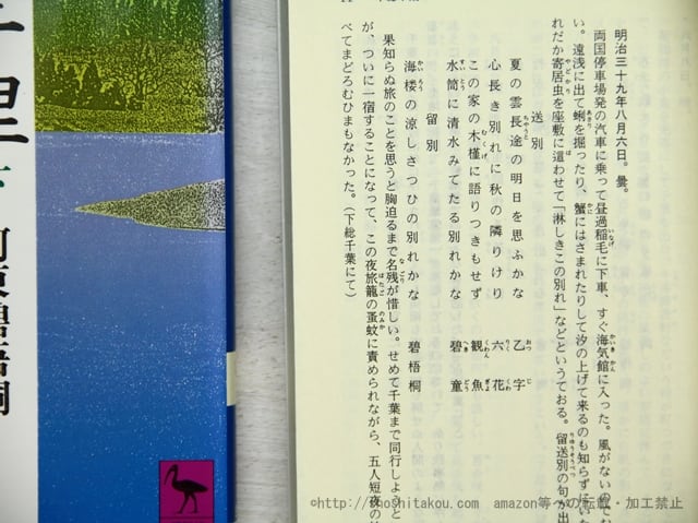 三千里 上下巻揃 講談社学術文庫 / 河東碧梧桐 [35562] | 書肆田高