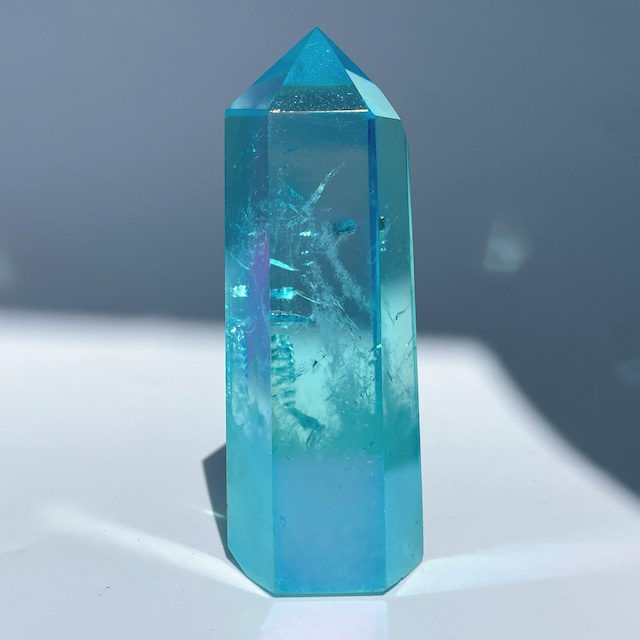 アクアオーラクォーツ タワー22✧ Aqua Aura Quartz ✧天然石・鉱物・パワーストーン