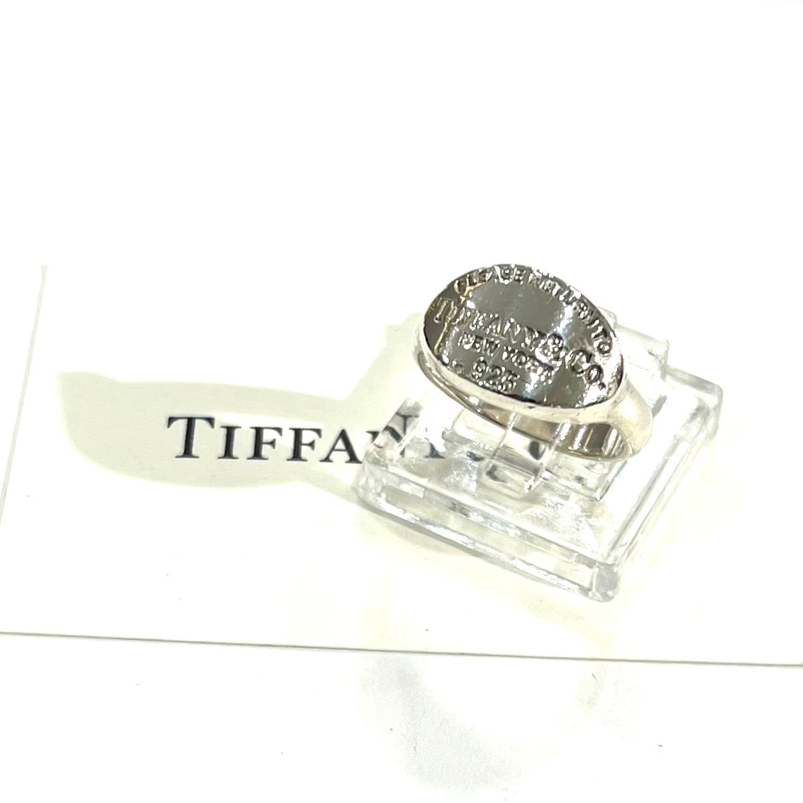 TIFFANY&CO.】【9号】2663 リターントゥ ティファニー オーバルタグ