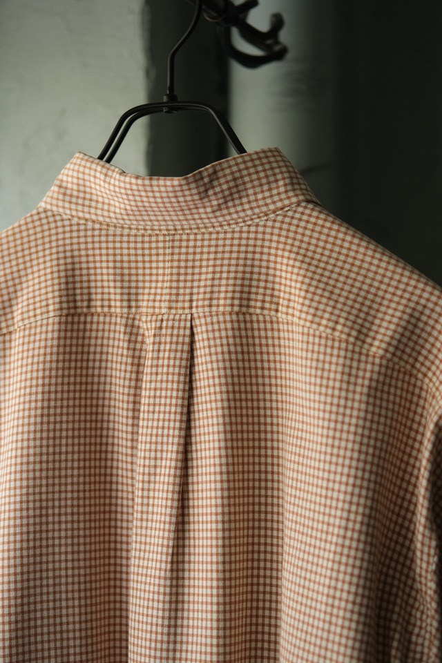 Utah／90's “Ralph Lauren"BLAIRE check shirt／brown