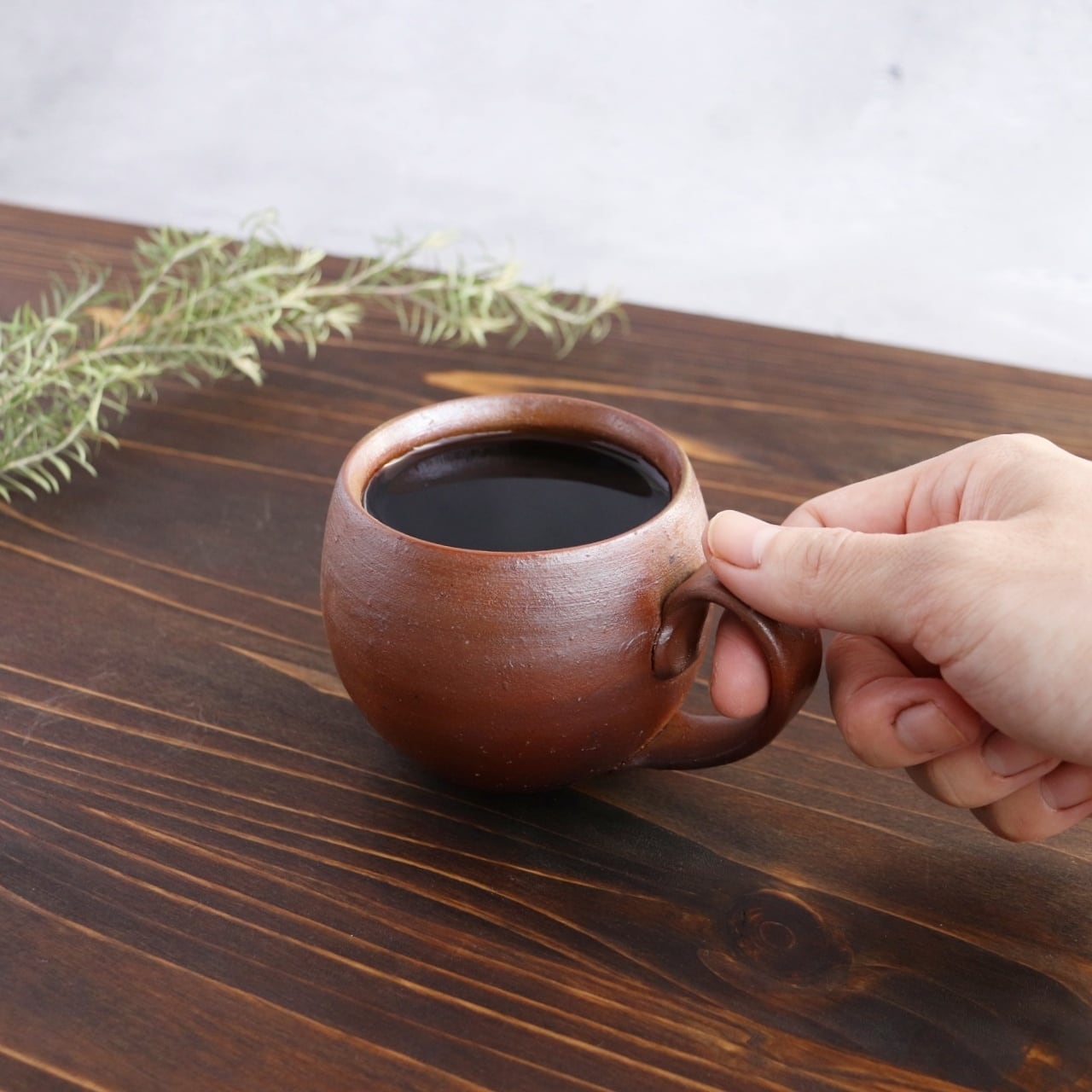 備前焼 コーヒーカップ（丸） | 備前焼 焼きもん屋 中居 オンライン