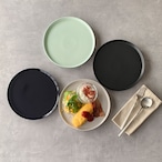 プレートL フラット皿 おしゃれ 23cm プレート Mino_works 洋食器 お皿 皿 食器 大皿 ワンプレート ディナープレート メインプレート ディナー皿 カフェ食器 美濃焼