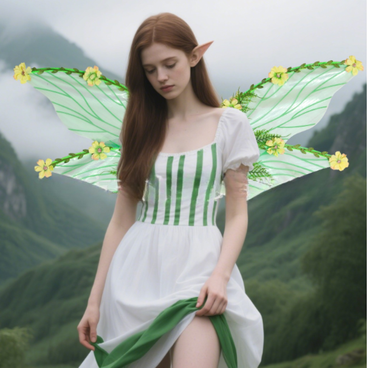 フラワーフェアリー・ウィング　妖精の羽　M25209