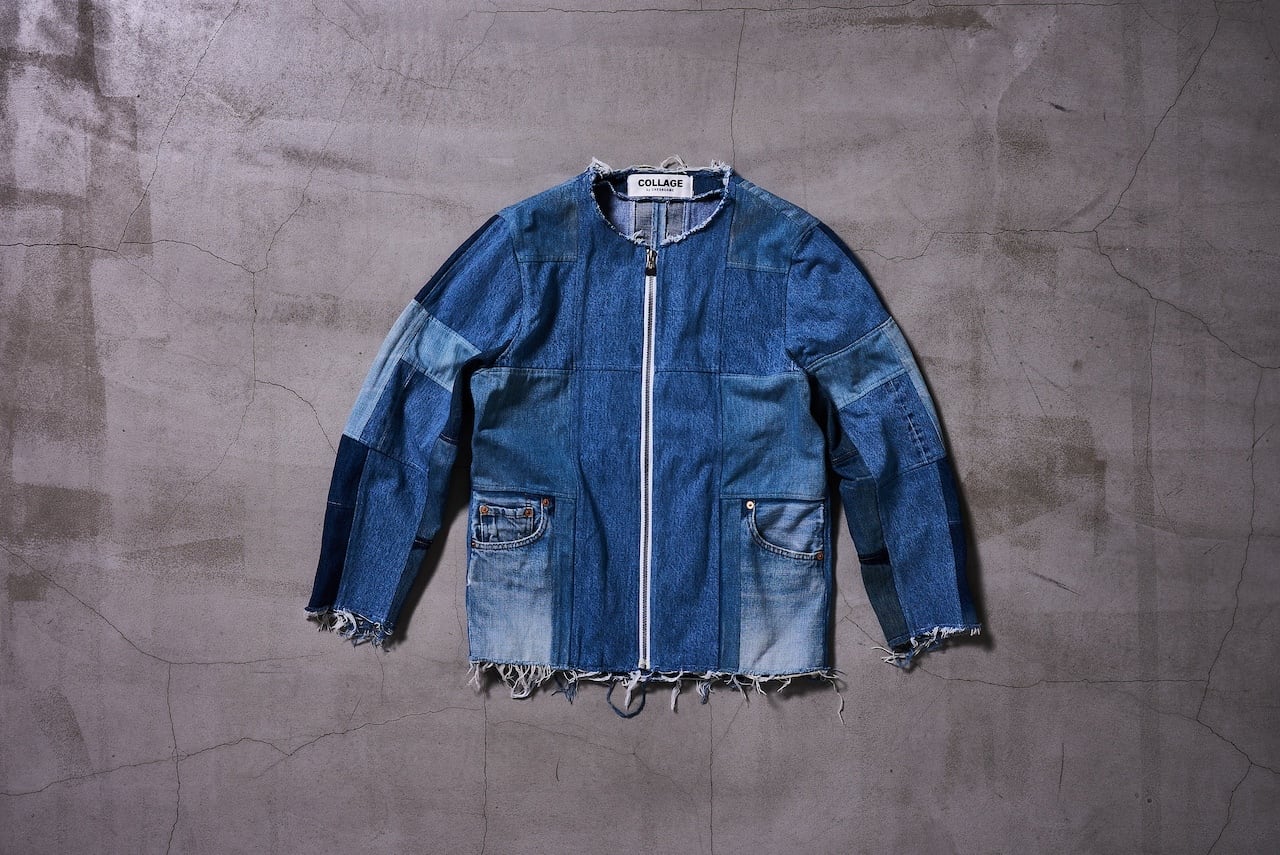 Denim zip-up jacket デニムジップアップジャケット | DRESSGAME®︎