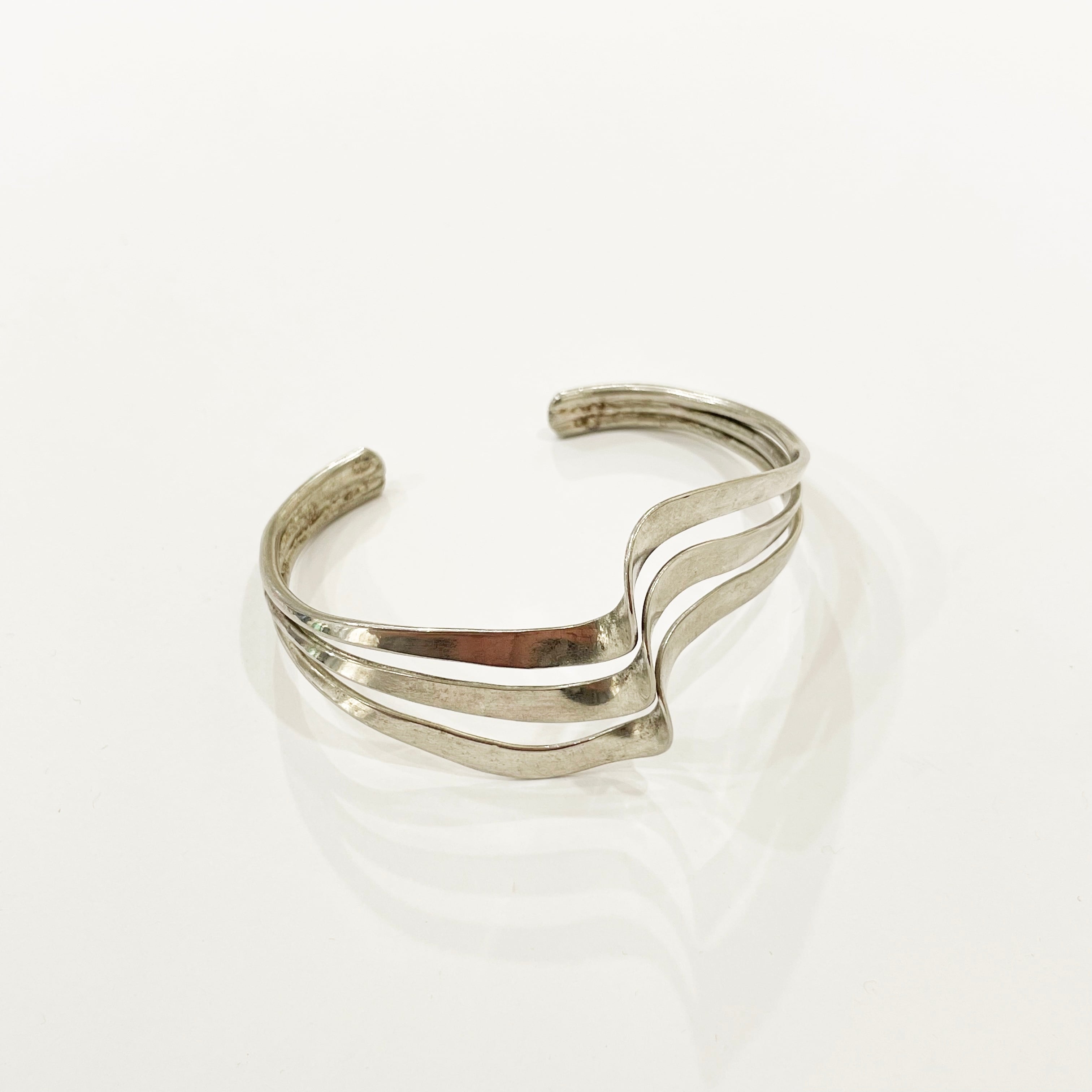 メキシカンジュエリー バングル カフ STERLING MEXICO TAXCO メキシカンジュエリー バングル カフ 925 MEXICO TAXCO CII