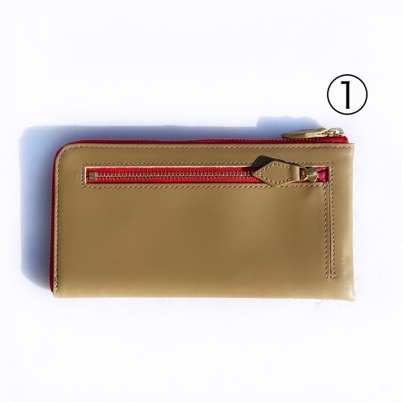 SRK01SP】 1万円札が折らずに入る最少サイズの長財布「L字束入