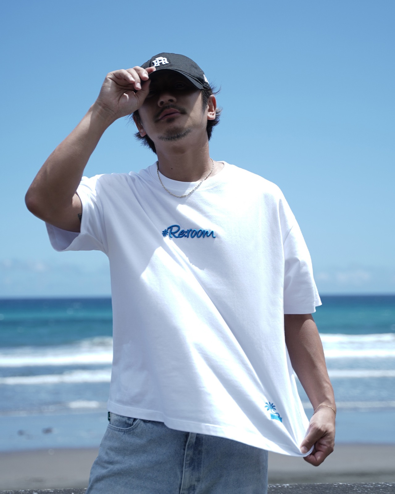 【#Re:room】3D LOGO T-SHIRTS［REC859］