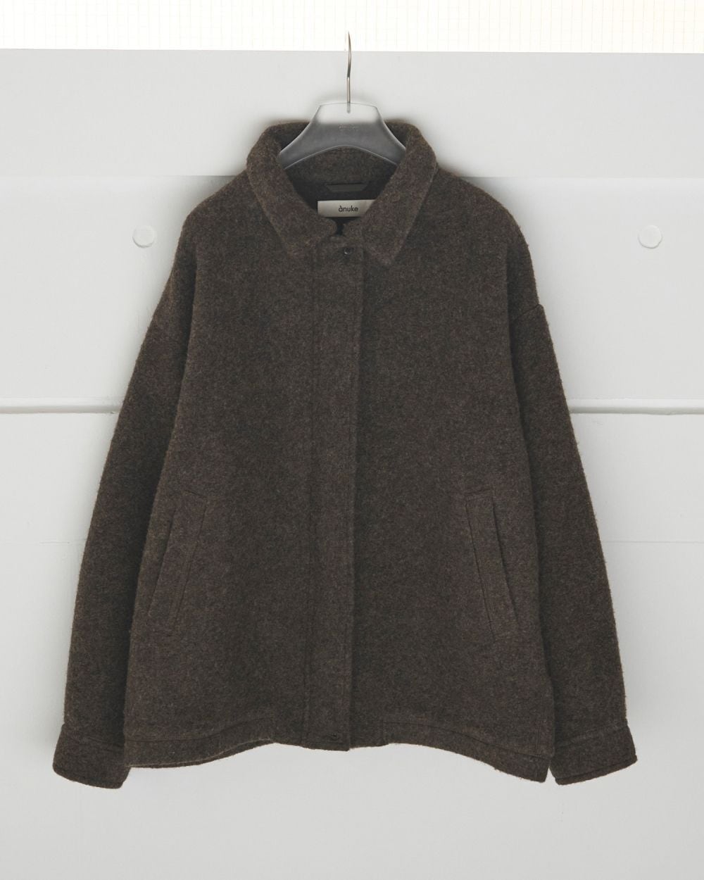 anuke アンヌーク Standcollar Zip Blouson 38 anuke 予約商品/anuke アンヌーク Standcollar Down Coat