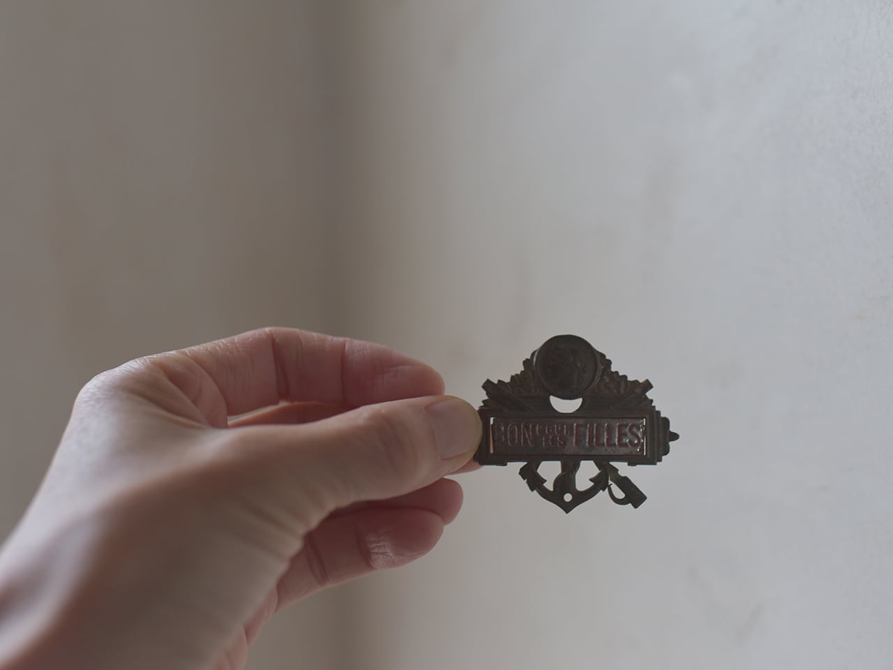 小さなブリキの小物 フレンチアンティーク