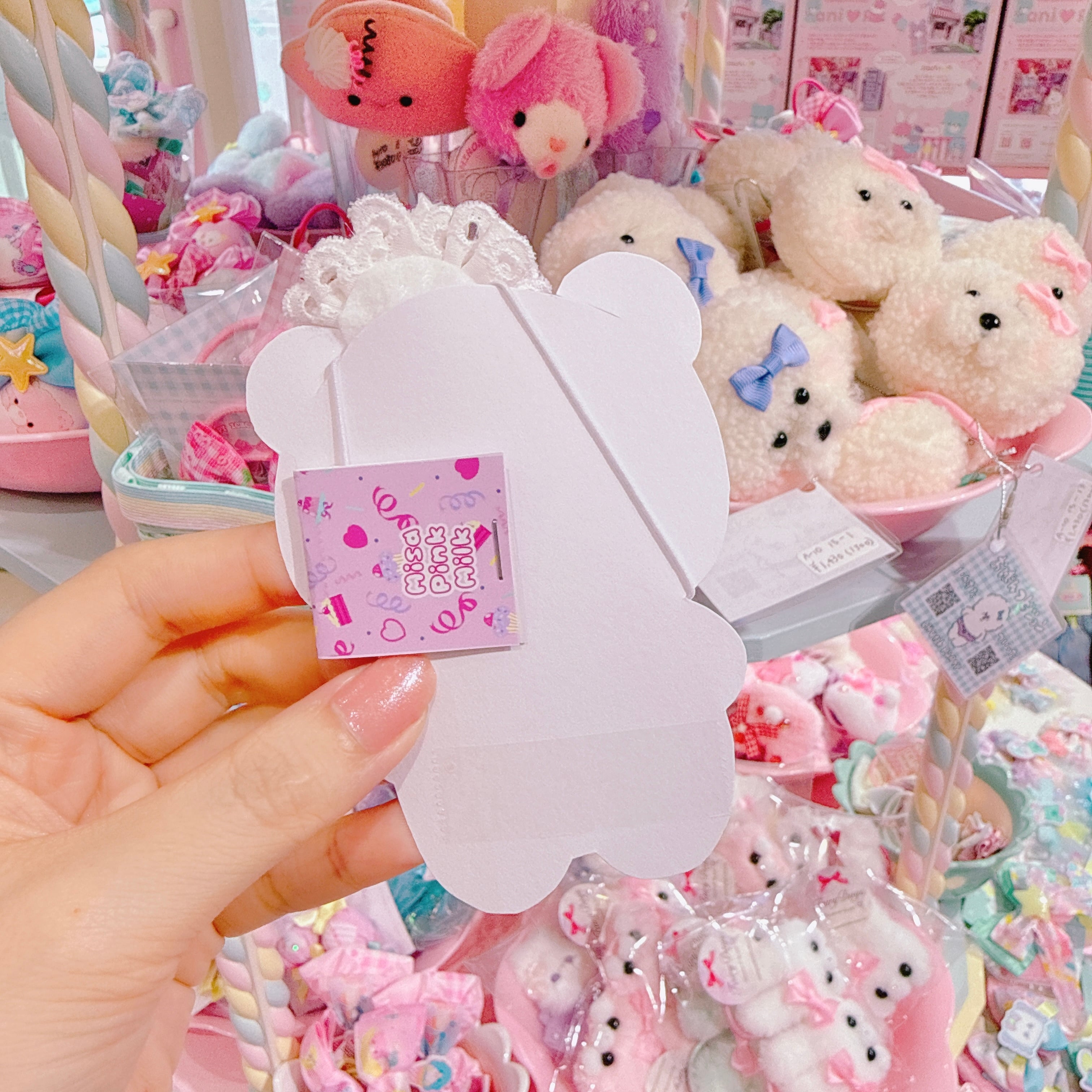 【A4】105-39ぬいぐるみ用ヘッドドレス（ホイップチェリー）