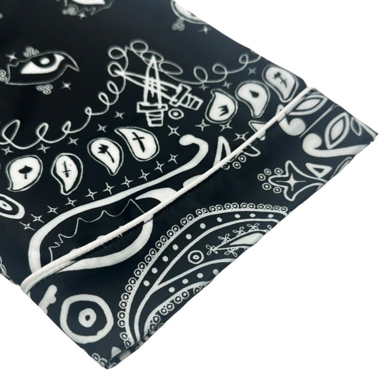 【Haculla】PAISLEY WOVEN SHIRT(BLACK) - 4