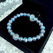 回紋珠パワーストーンブレスレット