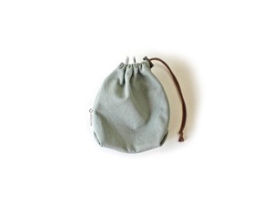 Kinchaku Outdoor シェラカップ用 コットンキャンバス モスグリーン