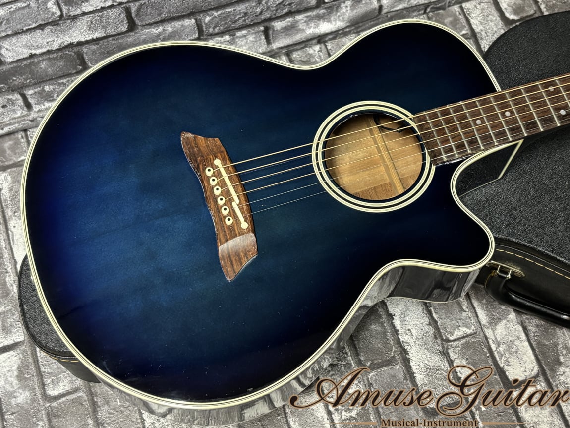 Takamine PT106 # Blue 2000年製【Graph-EX Preamp】w/Hard Case