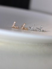 V zirconia pierce