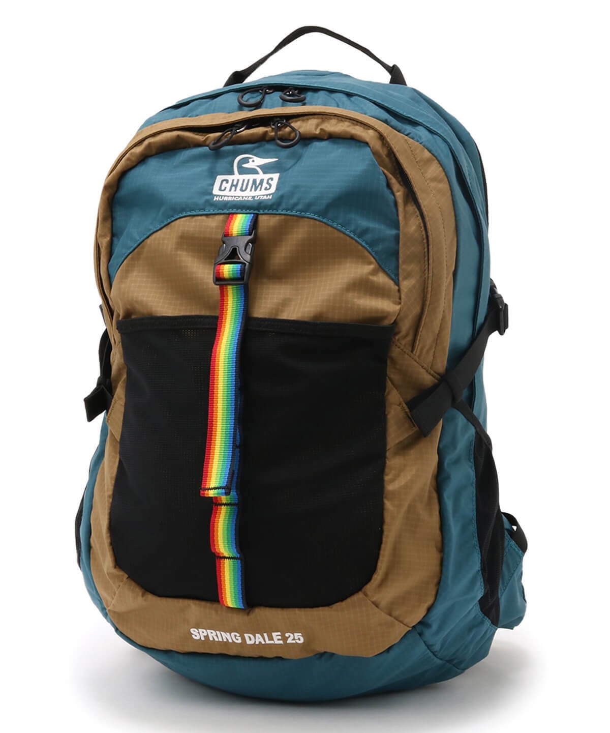 CHUMS (チャムス) Spring Dale 25 Ⅱ (スプリングデール) Blue/Brown (ブルー/ブラウン) CH60-2216 リュック